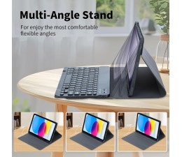 Funda con Teclado y Raton para iPad 10º Gen 10.9" / iPad 11º Gen A16 11" 2025 - Negro