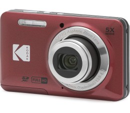 Camara Compacta Kodak Pixpro FZ55 Roja 16MP Zoom Opt x5