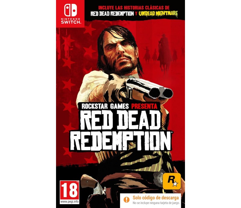 Juego Switch Nintendo Red Dead Redemption (Codigo de Descarga)