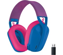 Auriculares Gaming Logitech G435 LIGHTSPEED Wireless Inalambrico 2.4GHz - Azul/Rosa