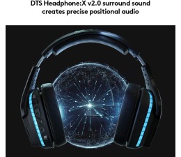 Auriculares Gaming Logitech G935 Wireless Inalambrico 2.4GHz - Negro
