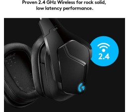 Auriculares Gaming Logitech G935 Wireless Inalambrico 2.4GHz - Negro