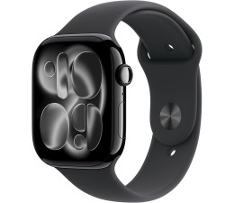 Smartwatch Apple Watch Series 11 GPS + Celular 46mm MFC44QL/A Aluminio Negro con Correa Sport Negro