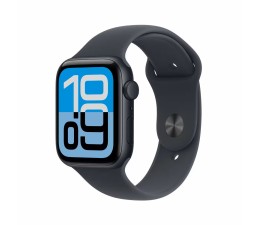 Smartwatch Apple Watch Series SE 3 GPS 44mm MEHQ4QL/A Aluminio Negro con Correa Sport Negro