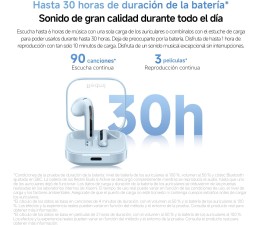 Auriculares BT TWS Xiaomi Redmi Buds 6 Active BHR8395GL - Rosa