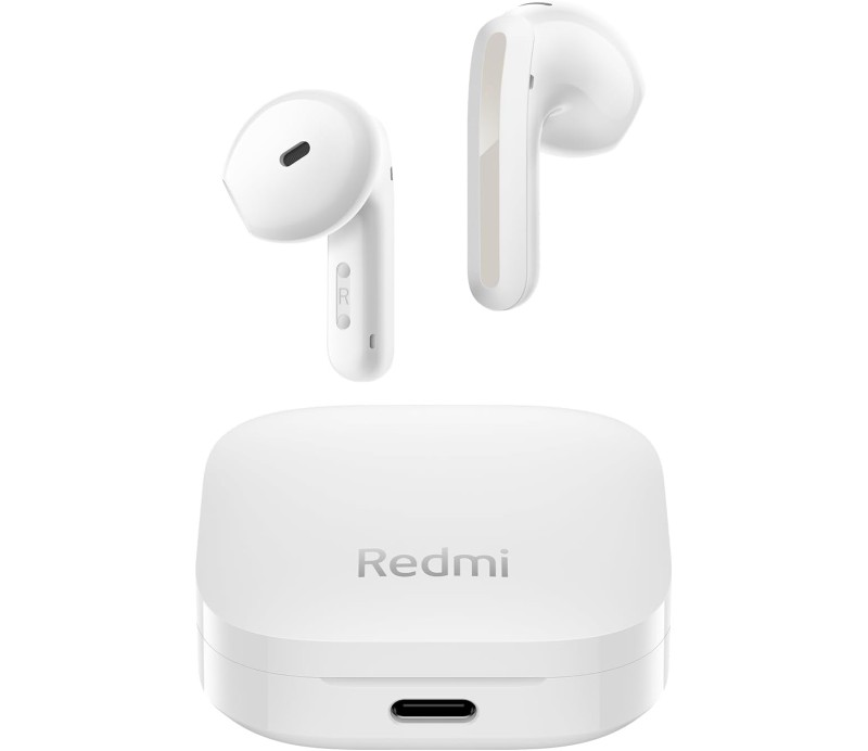 Auriculares BT TWS Xiaomi Redmi Buds 6 Active BHR8391GL - Blanco