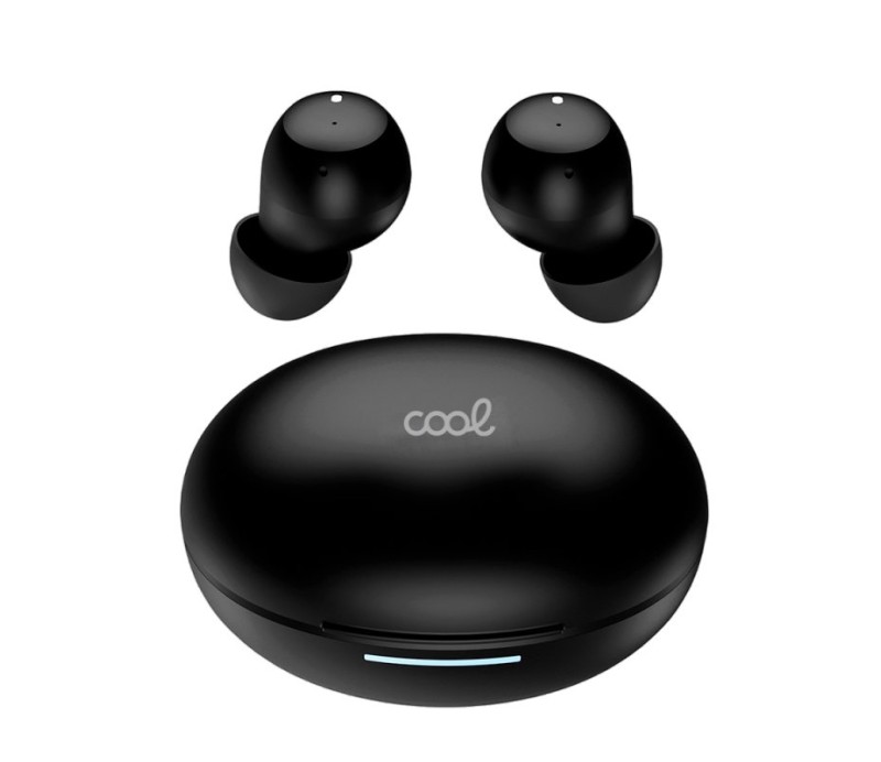 Auriculares Bluetooth TWS Cool Earbuds ANC Pocket - Negro
