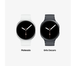 Smartwatch Samsung Galaxy Watch 8 44mm LTE SM-L335FZS - Plata / Blanco