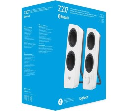 Altavoces PC Logitech Z207 2.0 10W Bluetooth BT 4.2 - Blanco