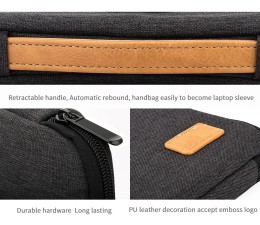 Maletin para Portatiles 15.6" Varios - Gris
