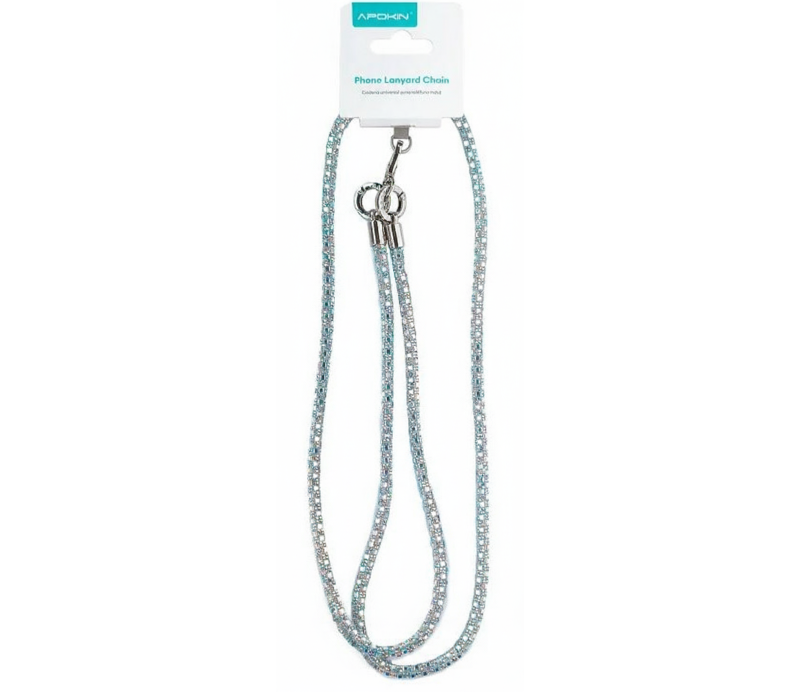 Cordon Largo con Adaptador Apokin para Colgar Movil 34979-5 - Azul
