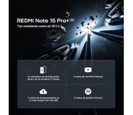 Smartphone Xiaomi Redmi Note 15 Pro Plus 12GB 512GB 5G - Azul