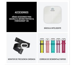 Smartwatch Garmin Forerunner 165 AMOLED - Blanco