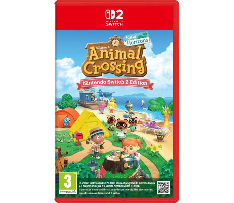 Juego Switch 2 Nintendo Animal Crossing New Horizons
