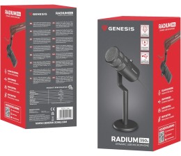 Microfono Genesis Radium 350D Condensador Cardiode Dinamico USB Sobremesa NGM-2168
