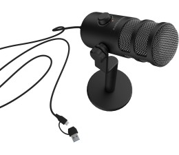 Microfono Genesis Radium 350D Condensador Cardiode Dinamico USB Sobremesa NGM-2168