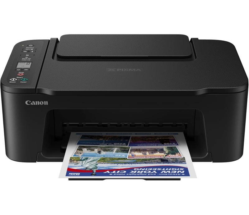 Impresora Multifuncion Tinta Color Canon TS3750i Wifi - Negro