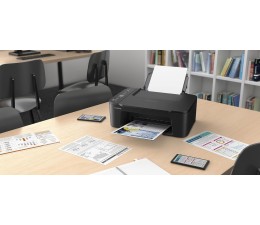 Impresora Multifuncion Tinta Color Canon TS3750i Wifi - Negro