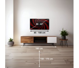 Televisor Samsung 43" TU43U7025F UHD 4K Smart TV