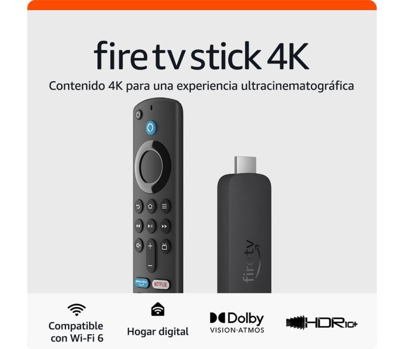 Reproductor Multimedia Amazon Fire TV Stick 4K 2024