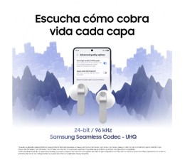 Auriculares BT TWS Samsung Galaxy Buds 4 SM-R540 - Blanco