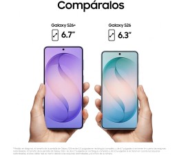 Smartphone Samsung S26+ Plus SM-S947B 12GB 256GB 5G - Blanco