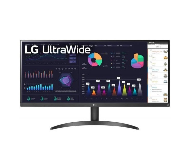 Monitor LG 34" LED 34WQ500 IPS UWFHD 100Hz