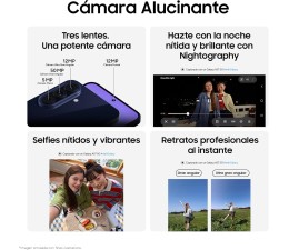 Smartphone Samsung A57 SM-A576 5G 12GB 512GB Azul Oscuro
