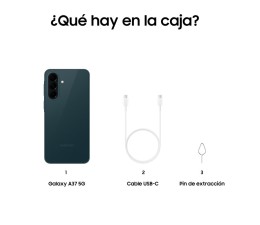 Smartphone Samsung A37 SM-A376 5G 8GB 256GB Verde Oscuro