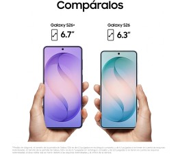 Smartphone Samsung S26 SM-S942 5G 12GB 256GB Negro