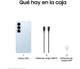 Smartphone Samsung S26 SM-S942 5G 12GB 512GB Azul claro