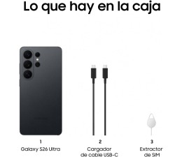 Smartphone Samsung S26 Ultra SM-S948 5G 12GB 512GB Negro