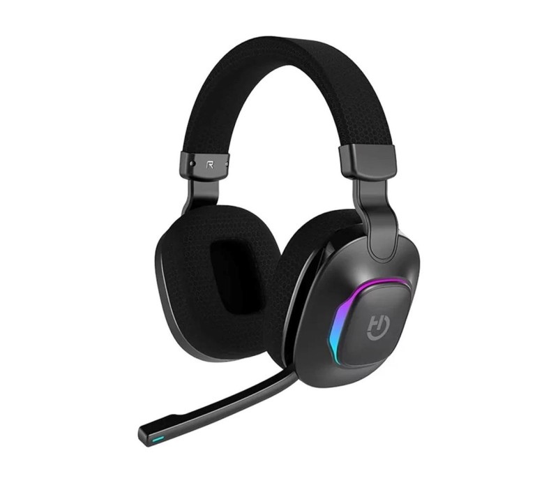 Auriculares Gaming Hiditec Vortex ARGB Inalambrico Negro