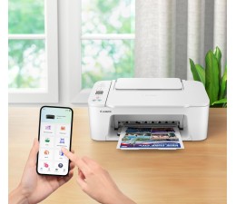 Impresora Multifuncion Tinta Color Canon TS3751i Wifi - Blanco