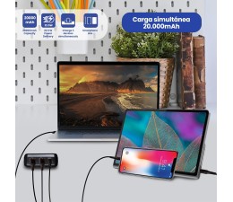 Bateria Externa Powerbank Ewent EW1163 20000mAh PD 22,5W
