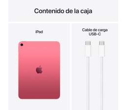 Apple iPad 11º Gen A16 11" 128GB Wifi MD4E4HC/A - Rosa