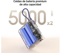 Powerbank Xiaomi Redmi 10000mAh 33W Cable Integrado BHR9341GL Azul