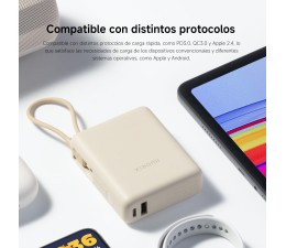 Powerbank Xiaomi Redmi 10000mAh 33W Cable Integrado BHR9341GL Azul