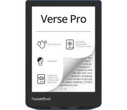 Libro Electronico Pocketbook Verse Pro 6" PB634-A-WW Azul