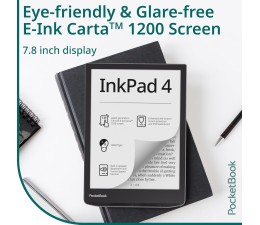 Libro Electronico Pocketbook Inkpad 4 7,8" 32GB PB743G-U-WW Negro Plata