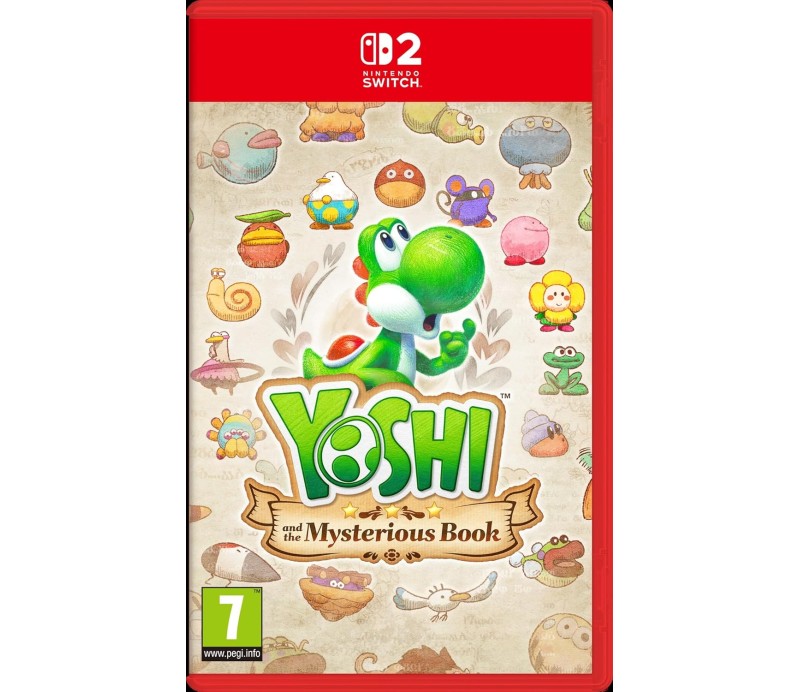 Juego Switch 2 Nintendo Yoshi and the Mysterious Book