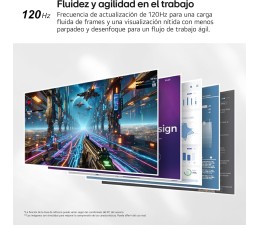 Monitor LG 24" LED 24U411A-B IPS FHD HDMI D-Sub 120Hz 1ms Vesa 100 X 100