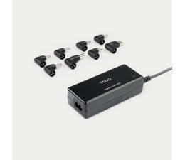Cargador Universal Portatil TOOQ TQLC-65BS02AT + USB 65W