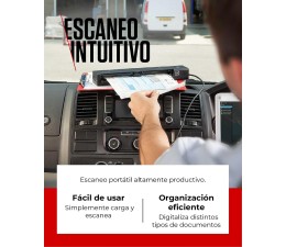 Escaner Portatil Canon P208 II 8Ppm A4 Duplex Adf Usb Wifi