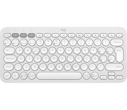 Teclado Logitech K380S Pebble Keys 2 Inalambrico - Blanco