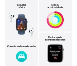 Smartwatch Apple Watch Series SE 3 MEH54QL/A GPS 40mm - Starlight M/L