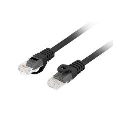 Cable Red Latiguillo UTP CAT6 RJ45 1.5m Lanberg PCU6-10CC-0150-BK Negro