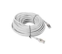 Cable Red Latiguillo UTP CAT6 RJ45 20m Lanberg PCU6-10CC-2000-S Gris