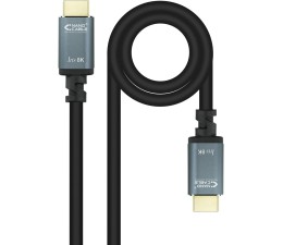 Cable HDMI 2.1 M/M Nanocable 8K 3m 10.15.8003 Negro