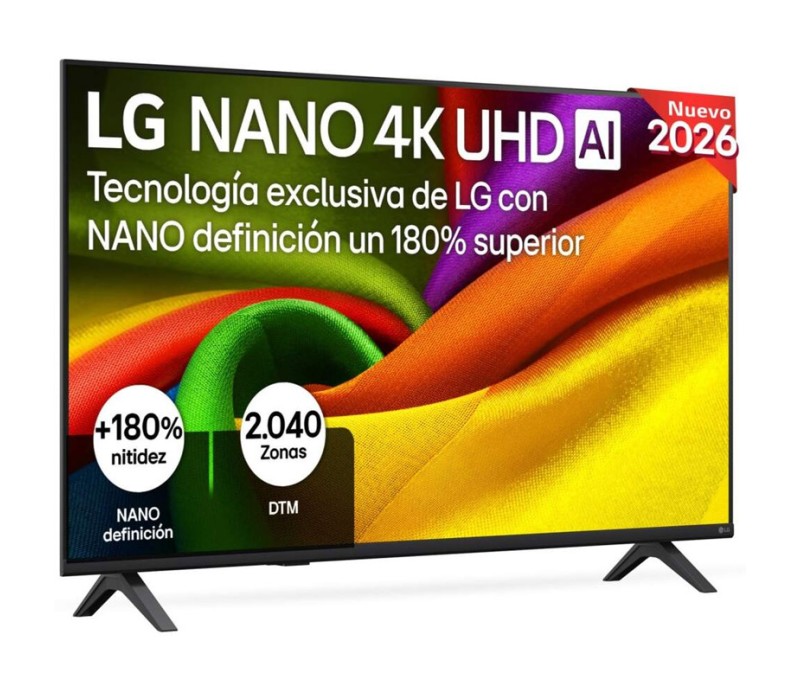 Televisor LG 43" 43NU8E0B3LA UHD Nano A7 WebOS26 HDR10PR